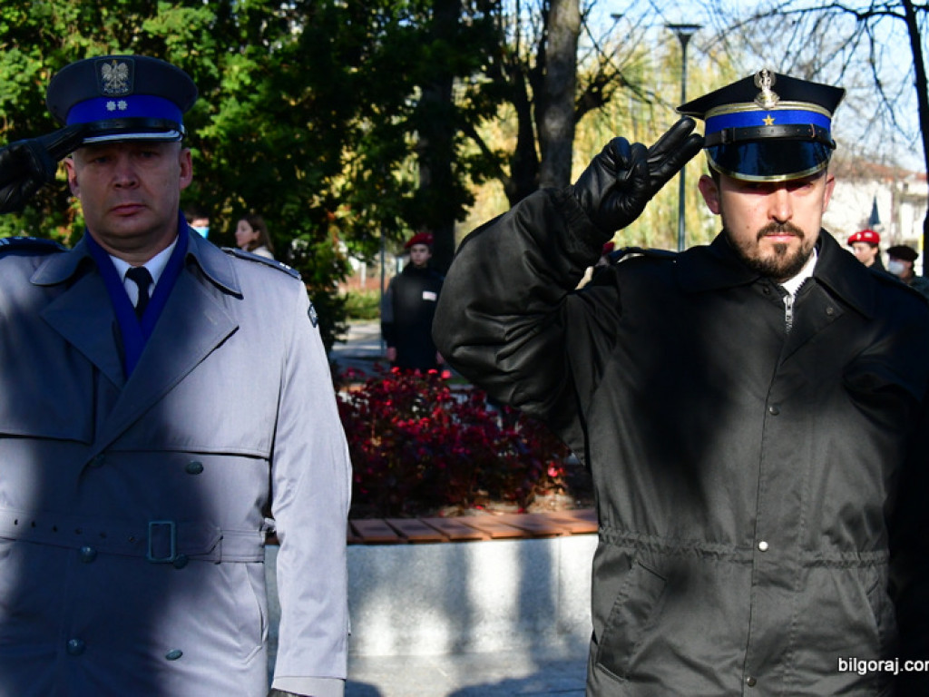 Biłgoraj pamięta. 103. rocznica odzyskania przez Polskę niepodległości (FOTO)