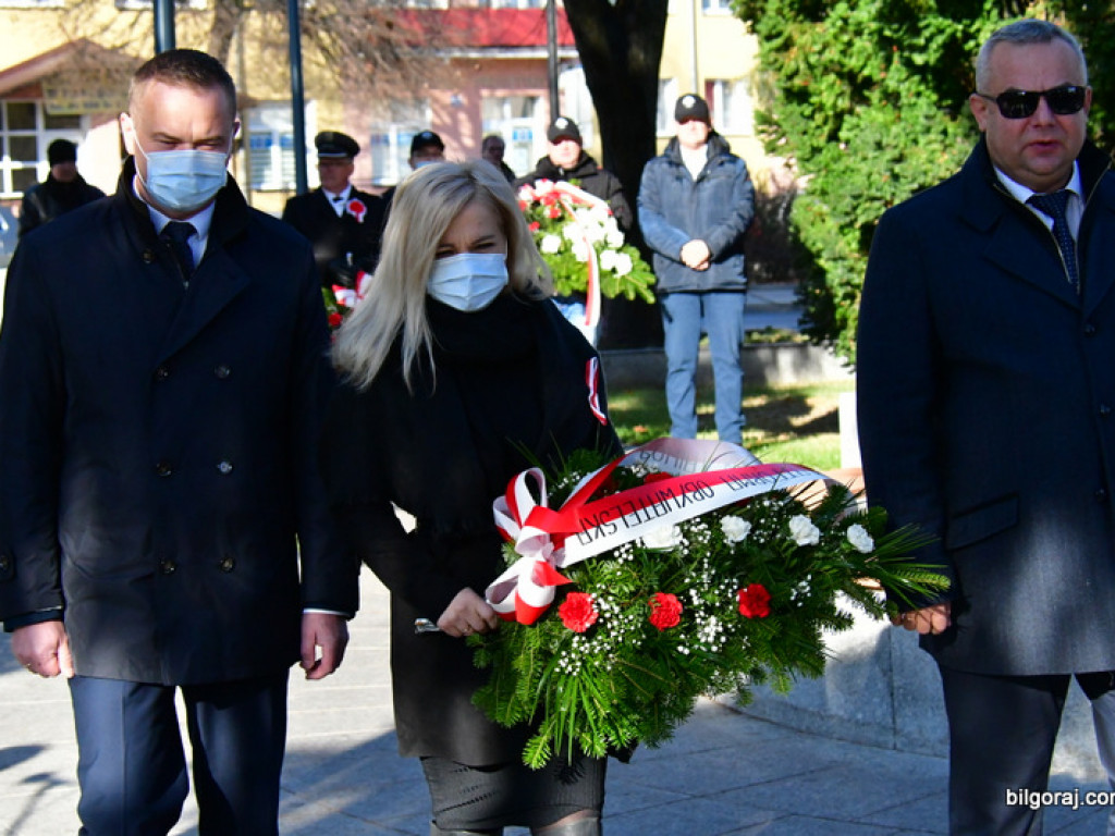 Biłgoraj pamięta. 103. rocznica odzyskania przez Polskę niepodległości (FOTO)