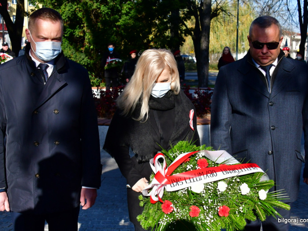 Biłgoraj pamięta. 103. rocznica odzyskania przez Polskę niepodległości (FOTO)