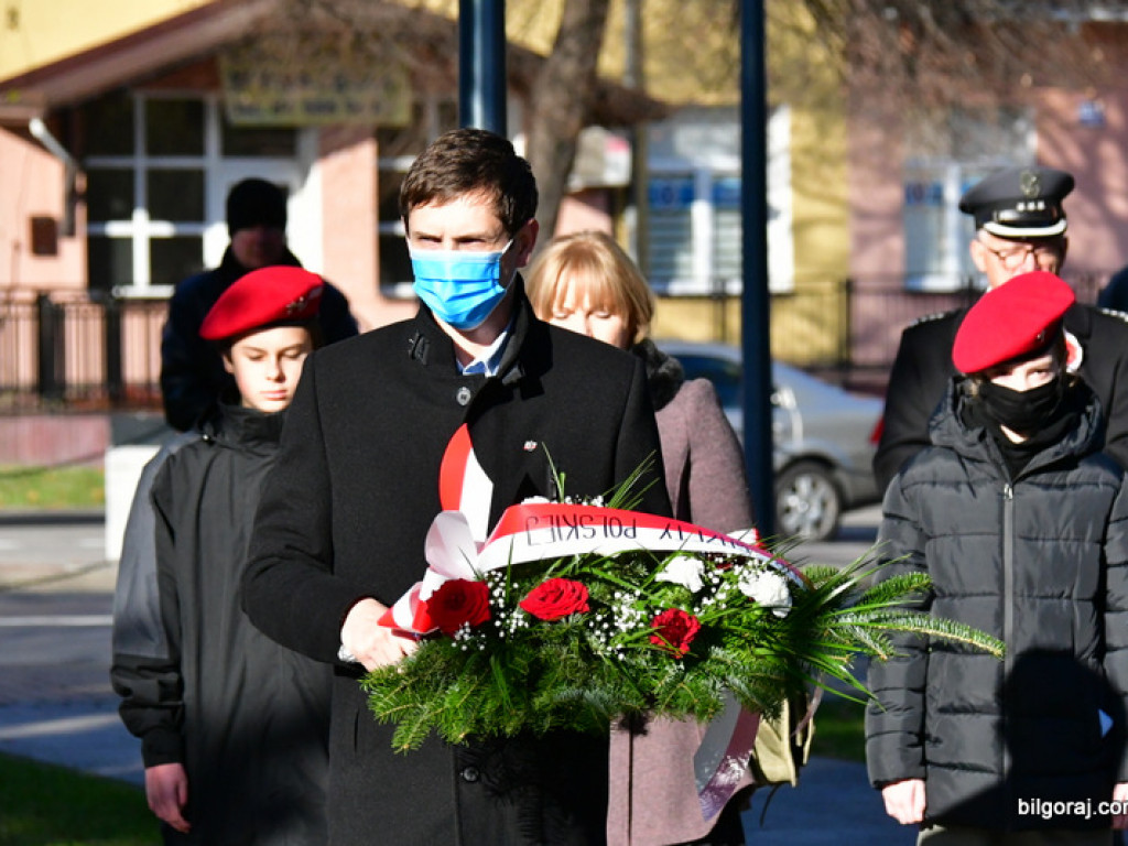 Biłgoraj pamięta. 103. rocznica odzyskania przez Polskę niepodległości (FOTO)
