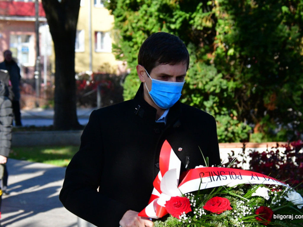 Biłgoraj pamięta. 103. rocznica odzyskania przez Polskę niepodległości (FOTO)