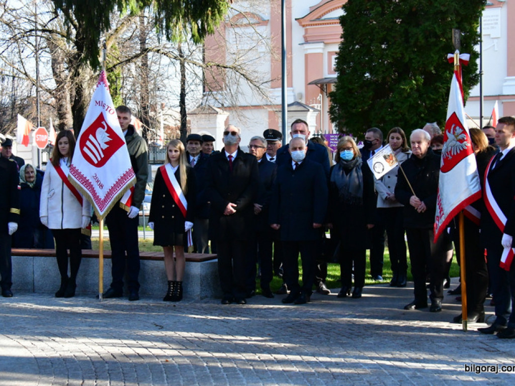 Biłgoraj pamięta. 103. rocznica odzyskania przez Polskę niepodległości (FOTO)