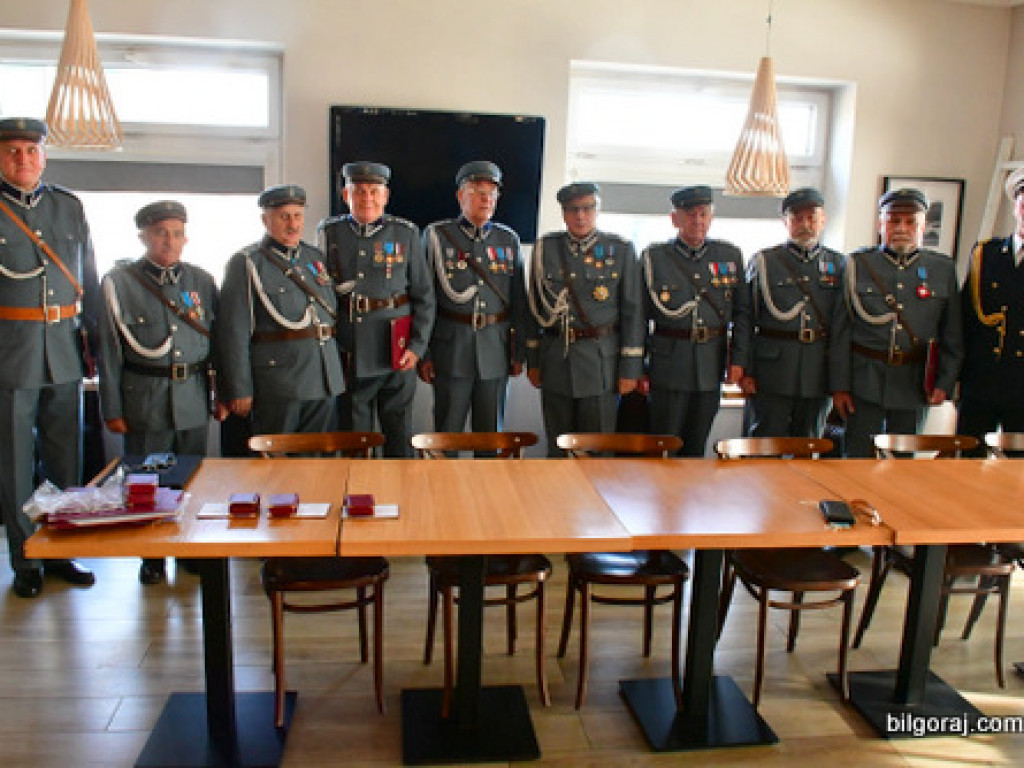 Biłgorajscy Piłsudczycy odebrali awanse i odznaczenia (FOTO)