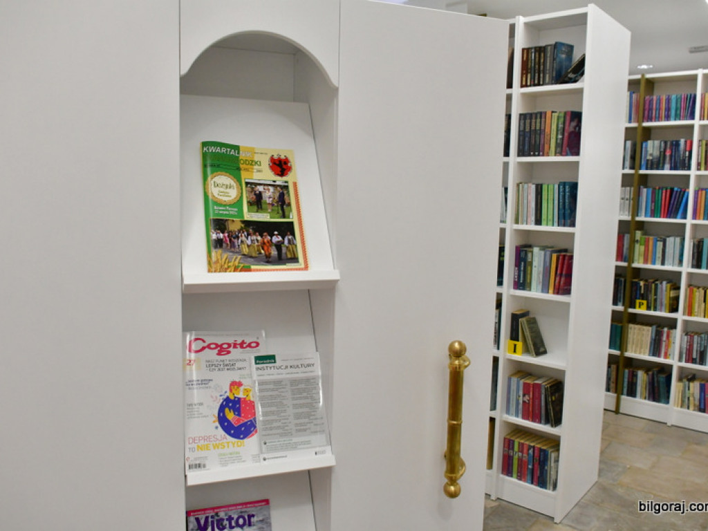 Biblioteka w Tarnogrodzie po remoncie. Doskonałe połączenie tradycji budynku z trendami XXI wieku (FOTO)