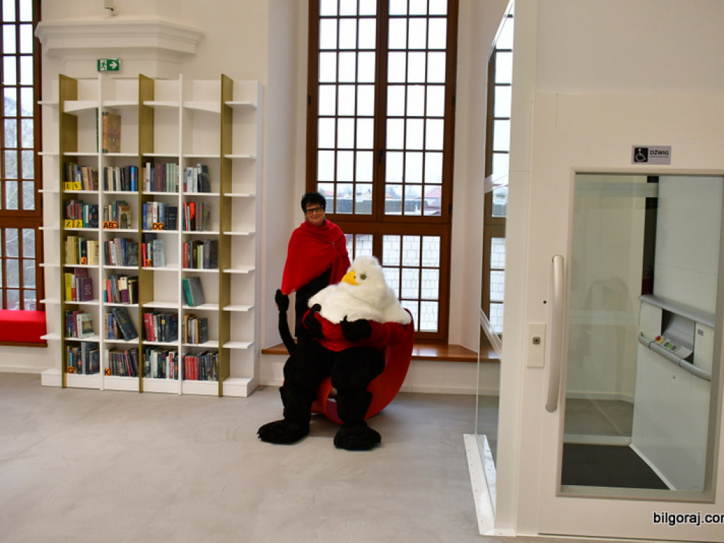 Biblioteka w Tarnogrodzie po remoncie. Doskonałe połączenie tradycji budynku z trendami XXI wieku (FOTO)