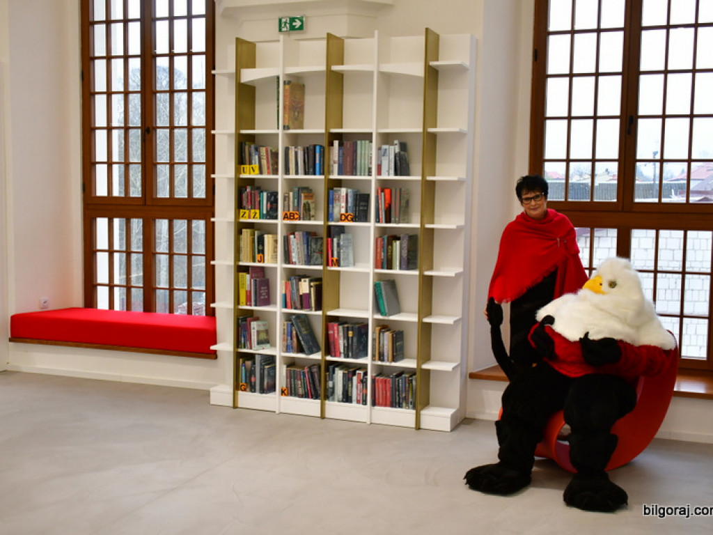 Biblioteka w Tarnogrodzie po remoncie. Doskonałe połączenie tradycji budynku z trendami XXI wieku (FOTO)