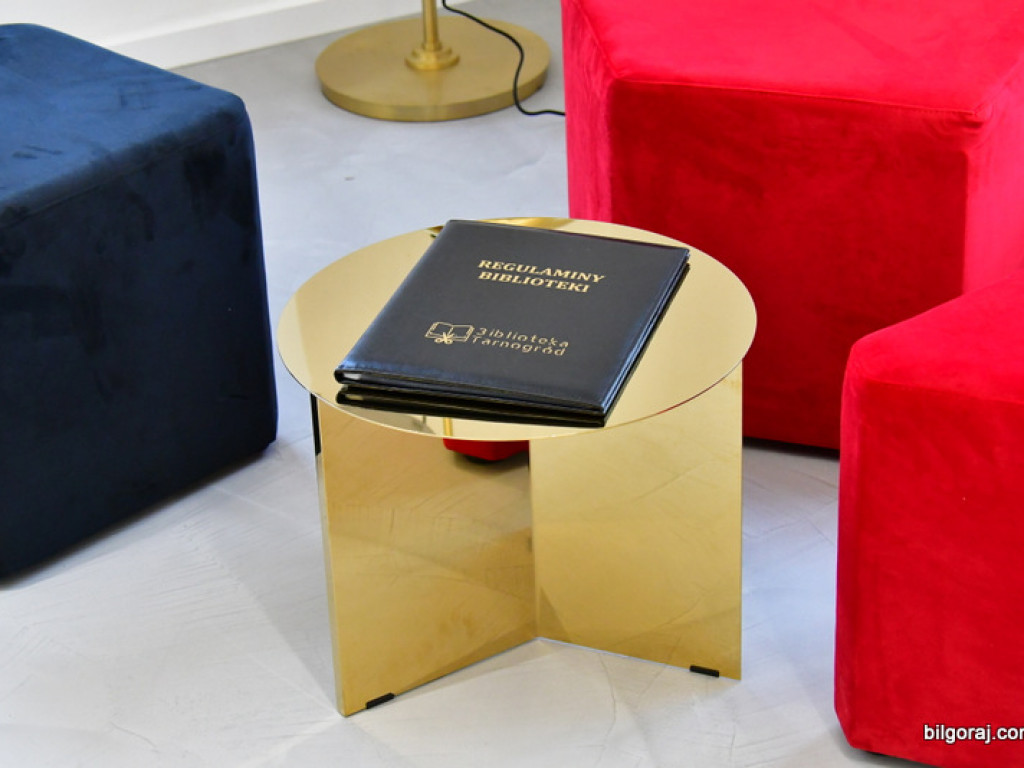 Biblioteka w Tarnogrodzie po remoncie. Doskonałe połączenie tradycji budynku z trendami XXI wieku (FOTO)