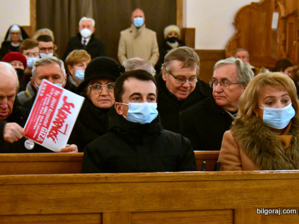 40. rocznica stanu wojennego. Biłgoraj pamięta o ofiarach (FOTO)