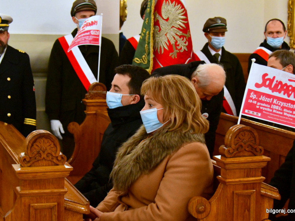 40. rocznica stanu wojennego. Biłgoraj pamięta o ofiarach (FOTO)