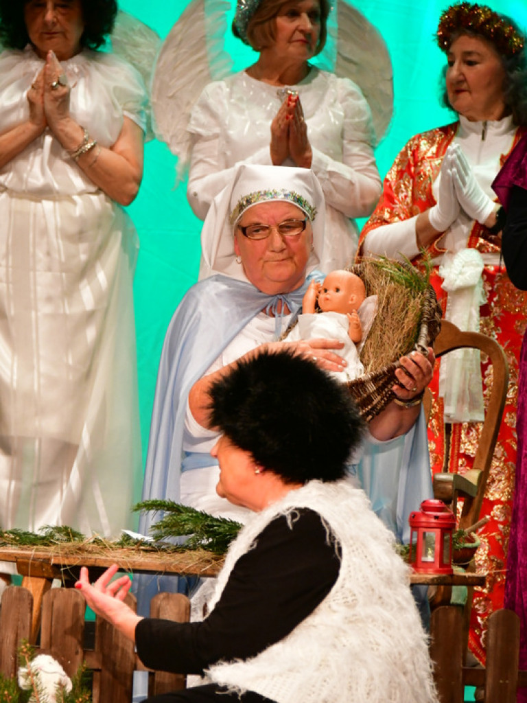 Jasełka w wykonaniu słuchaczy UTW Biłgoraj (FOTO)