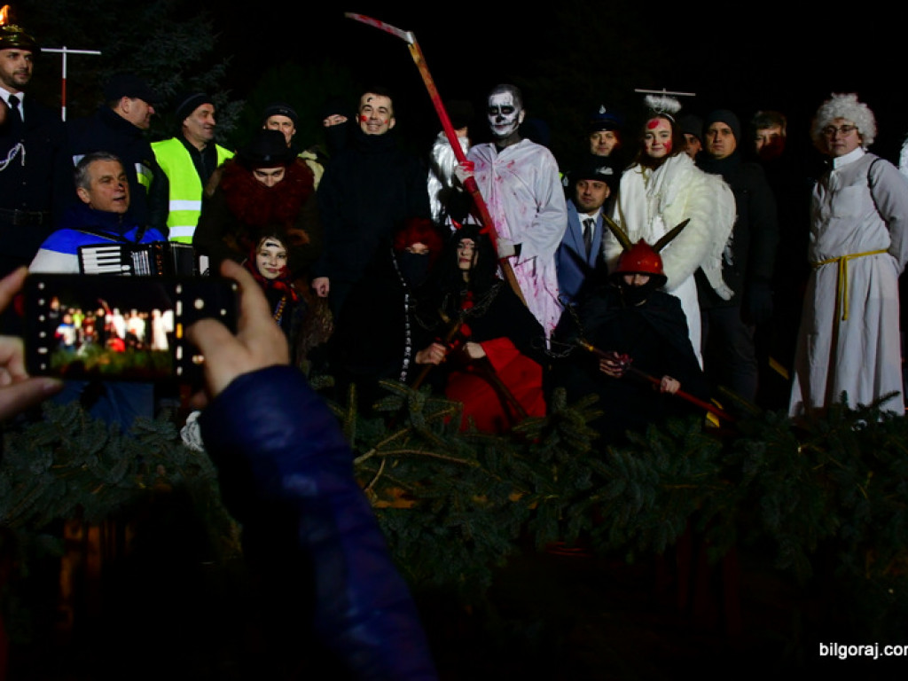 Gorajskie diabełki na pożegnanie starego i powitanie Nowego Roku (FOTO, VIDEO)