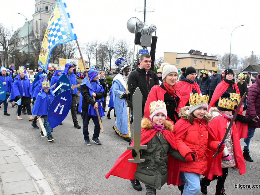 Orszak Trzech Króli przeszedł ulicami Biłgoraja (FOTO)