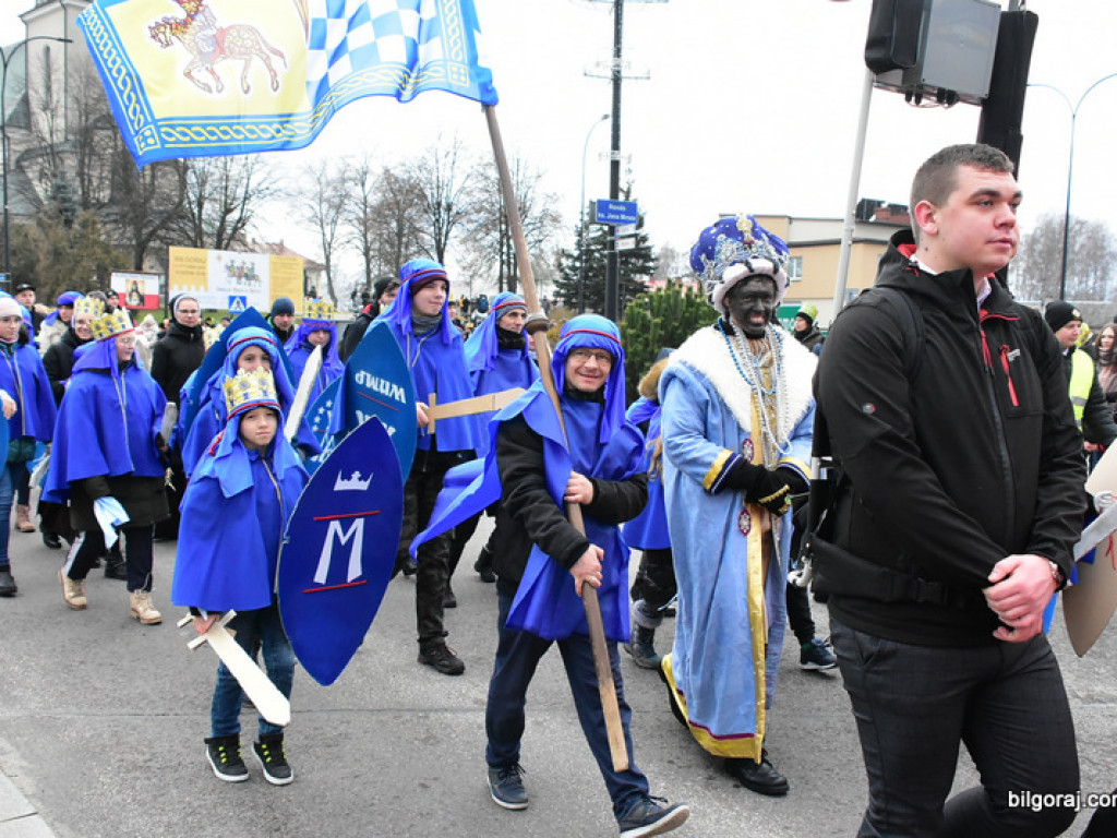 Orszak Trzech Króli przeszedł ulicami Biłgoraja (FOTO)