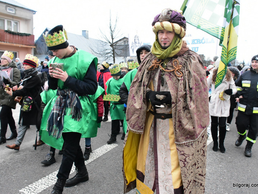 Orszak Trzech Króli przeszedł ulicami Biłgoraja (FOTO)