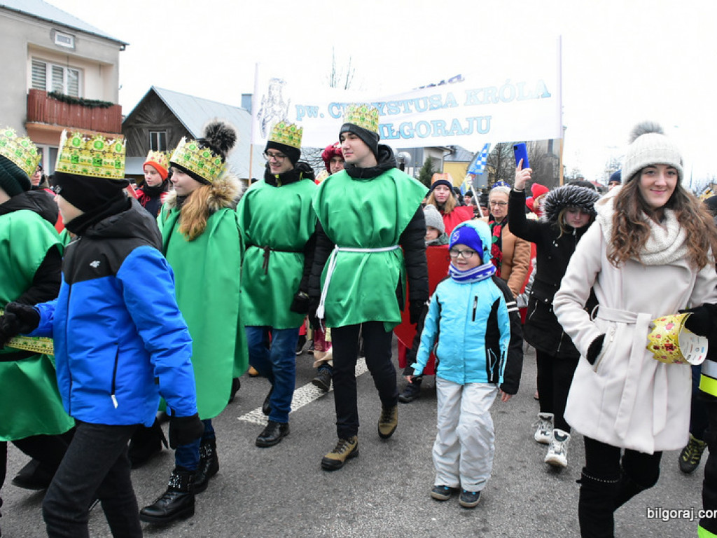 Orszak Trzech Króli przeszedł ulicami Biłgoraja (FOTO)