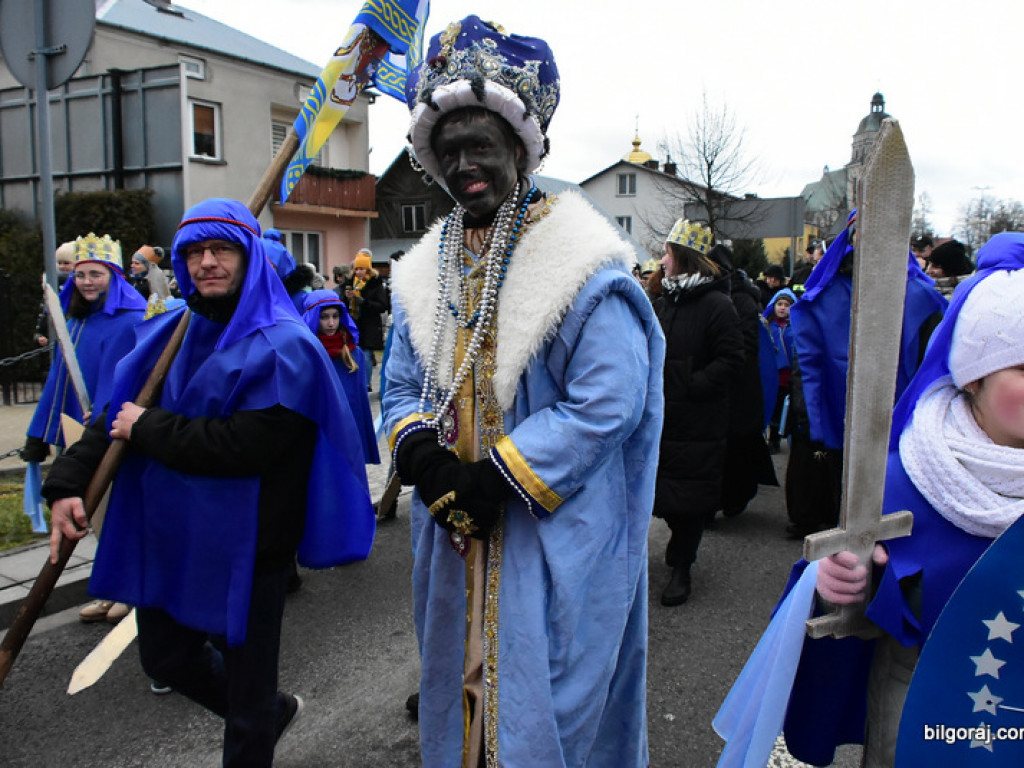Orszak Trzech Króli przeszedł ulicami Biłgoraja (FOTO)