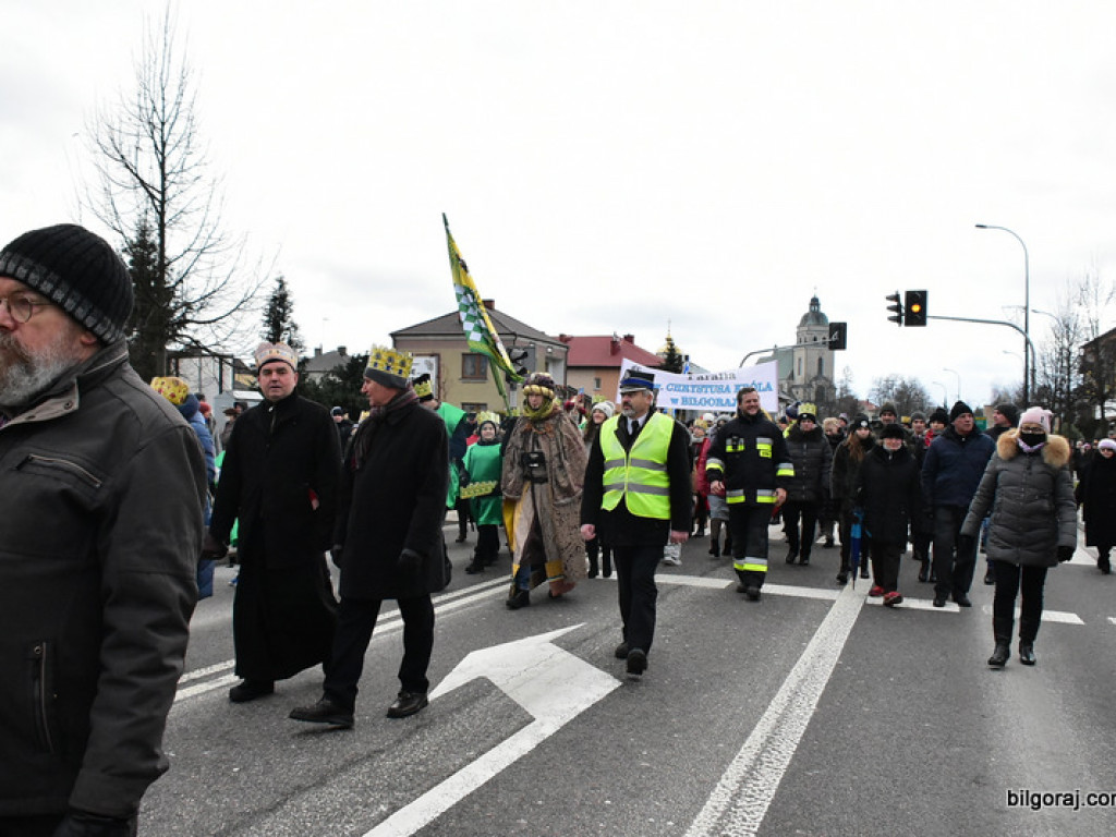 Orszak Trzech Króli przeszedł ulicami Biłgoraja (FOTO)