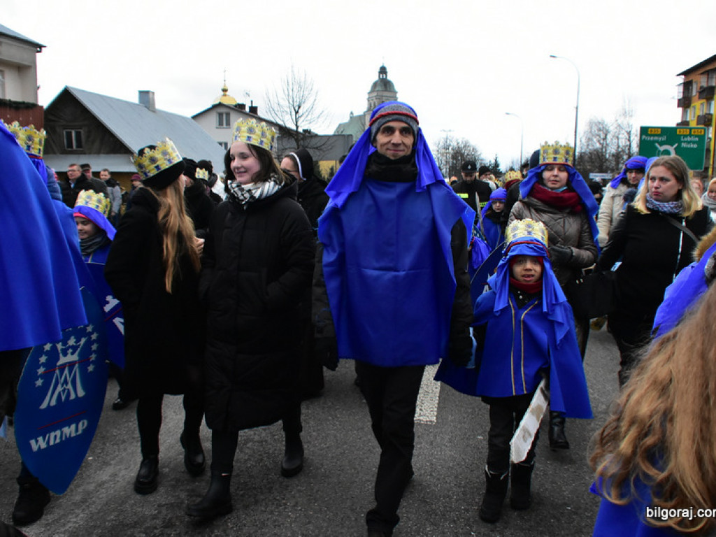 Orszak Trzech Króli przeszedł ulicami Biłgoraja (FOTO)