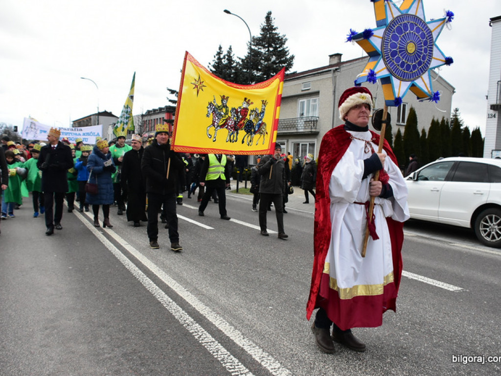 Orszak Trzech Króli przeszedł ulicami Biłgoraja (FOTO)