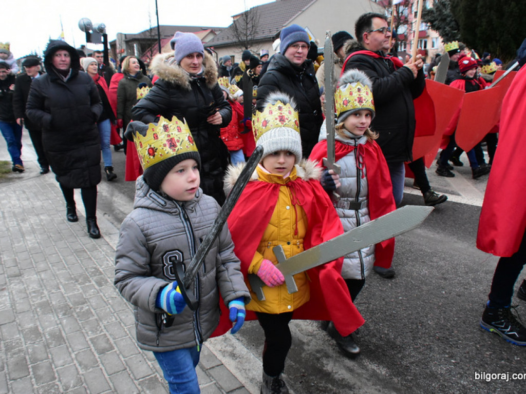 Orszak Trzech Króli przeszedł ulicami Biłgoraja (FOTO)
