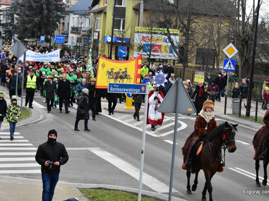 Orszak Trzech Króli przeszedł ulicami Biłgoraja (FOTO)