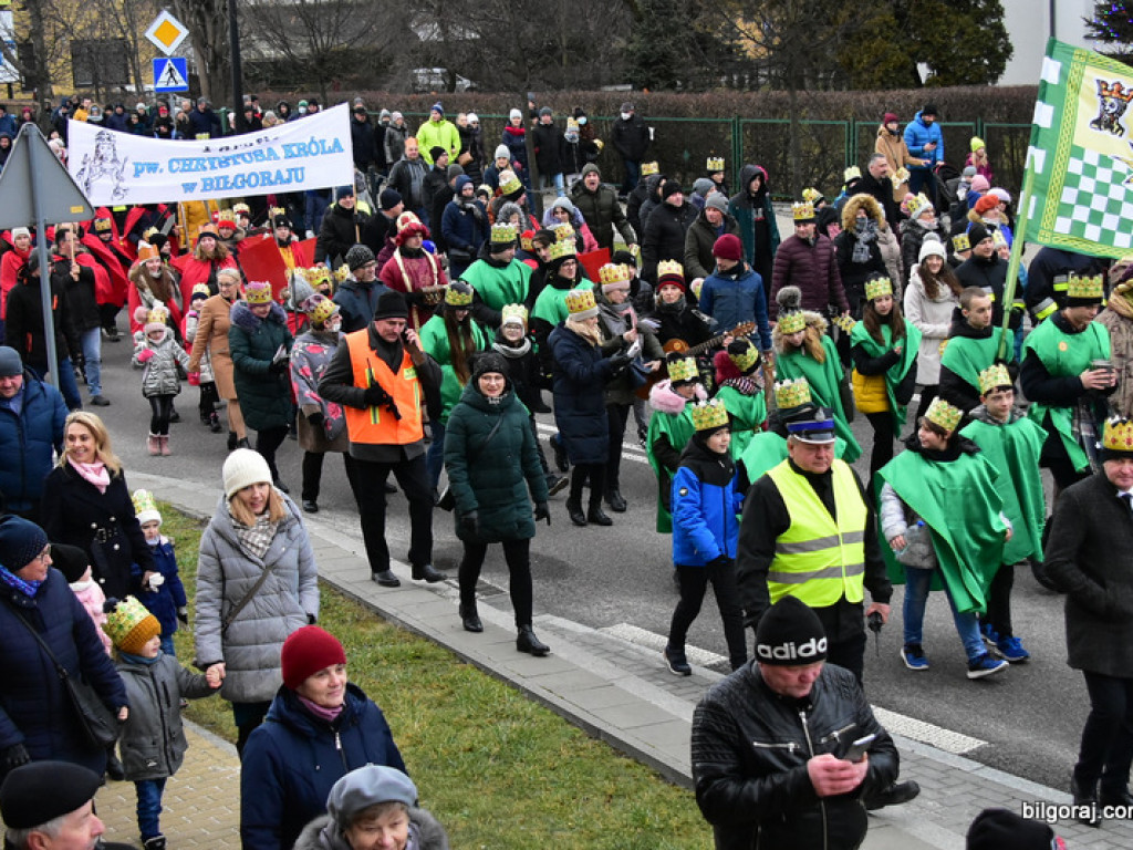 Orszak Trzech Króli przeszedł ulicami Biłgoraja (FOTO)