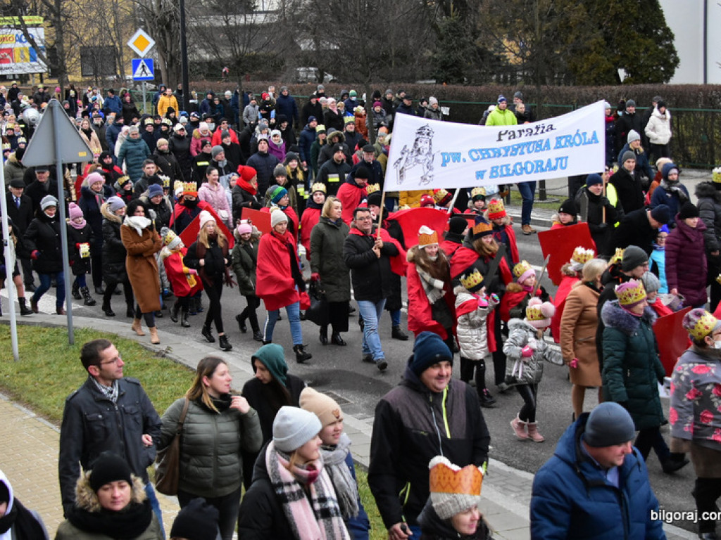 Orszak Trzech Króli przeszedł ulicami Biłgoraja (FOTO)