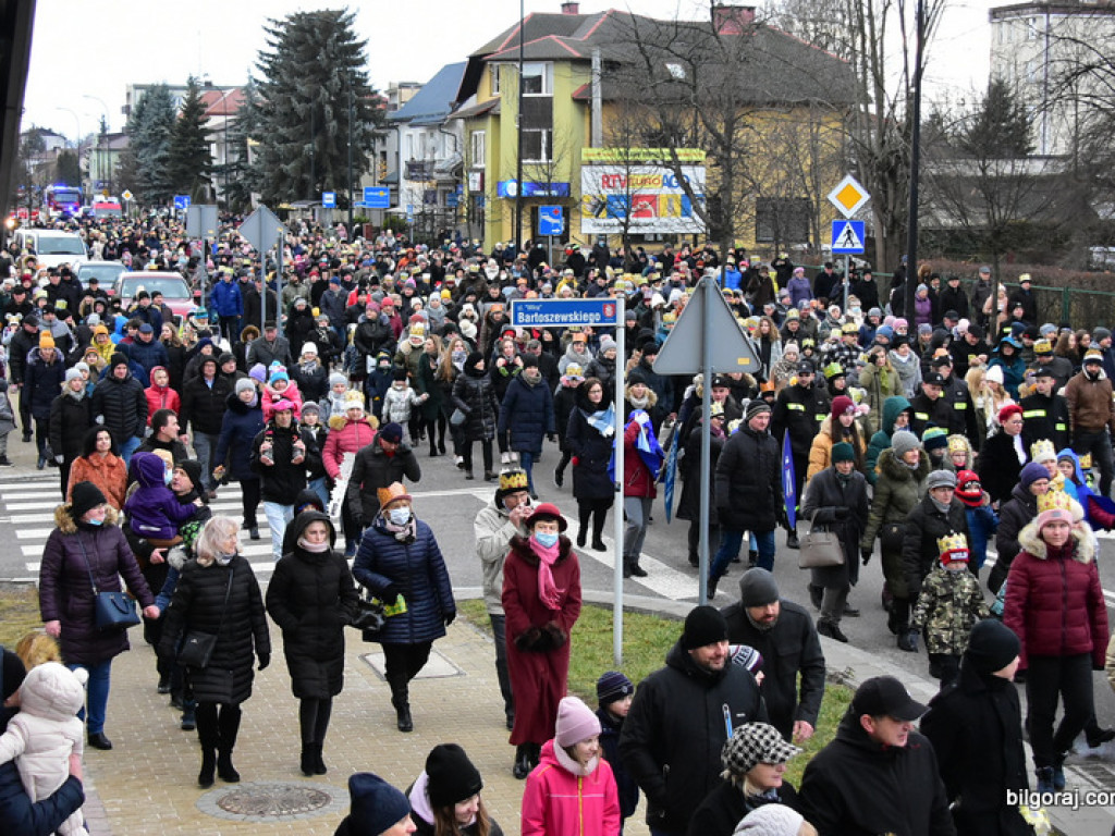 Orszak Trzech Króli przeszedł ulicami Biłgoraja (FOTO)