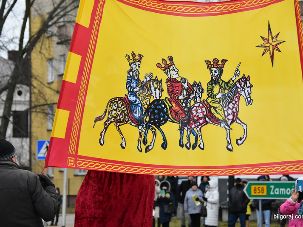 Orszak Trzech Króli przeszedł ulicami Biłgoraja (FOTO)