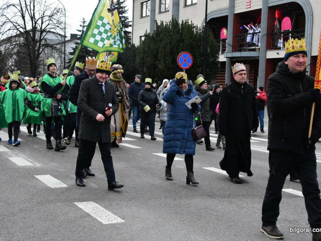 Orszak Trzech Króli przeszedł ulicami Biłgoraja (FOTO)