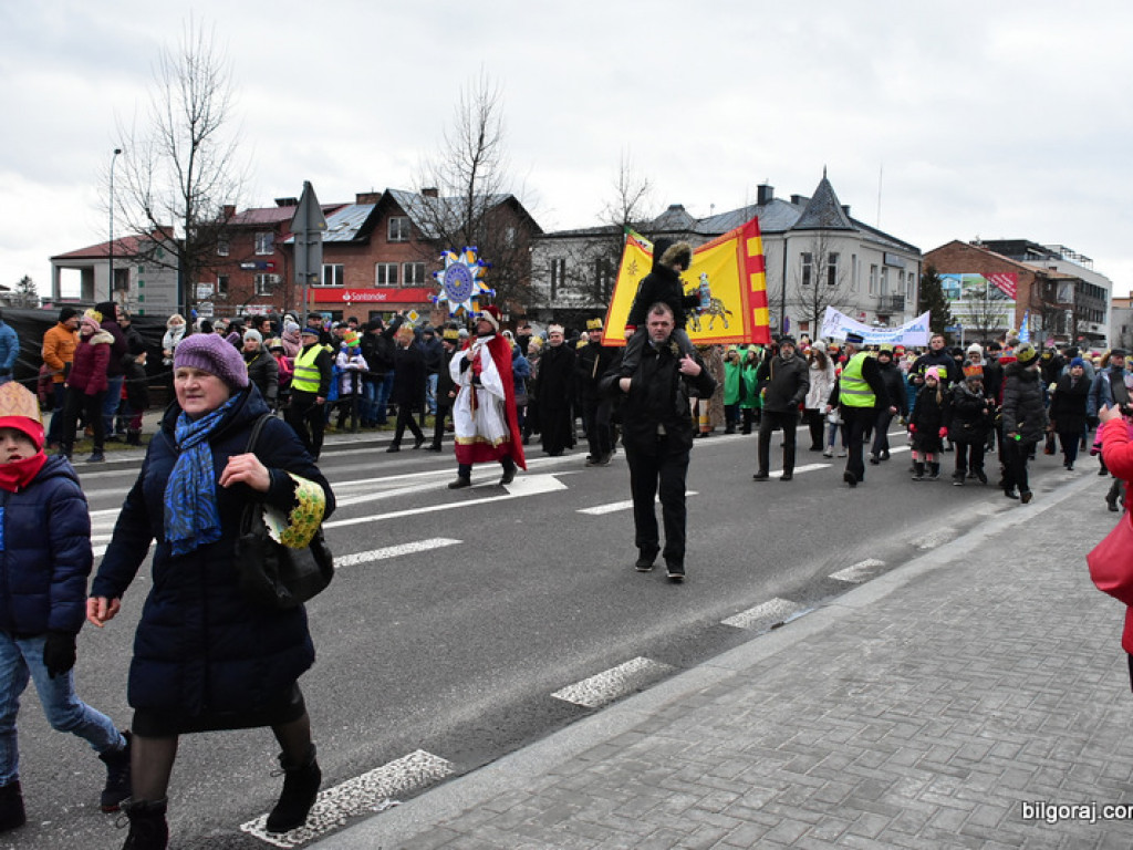 Orszak Trzech Króli przeszedł ulicami Biłgoraja (FOTO)