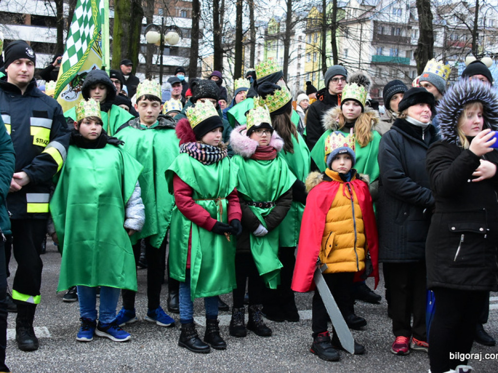 Orszak Trzech Króli przeszedł ulicami Biłgoraja (FOTO)