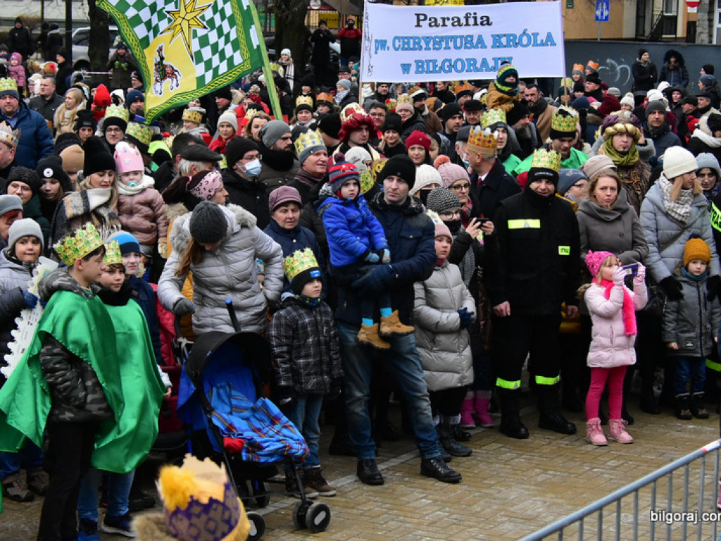Orszak Trzech Króli przeszedł ulicami Biłgoraja (FOTO)