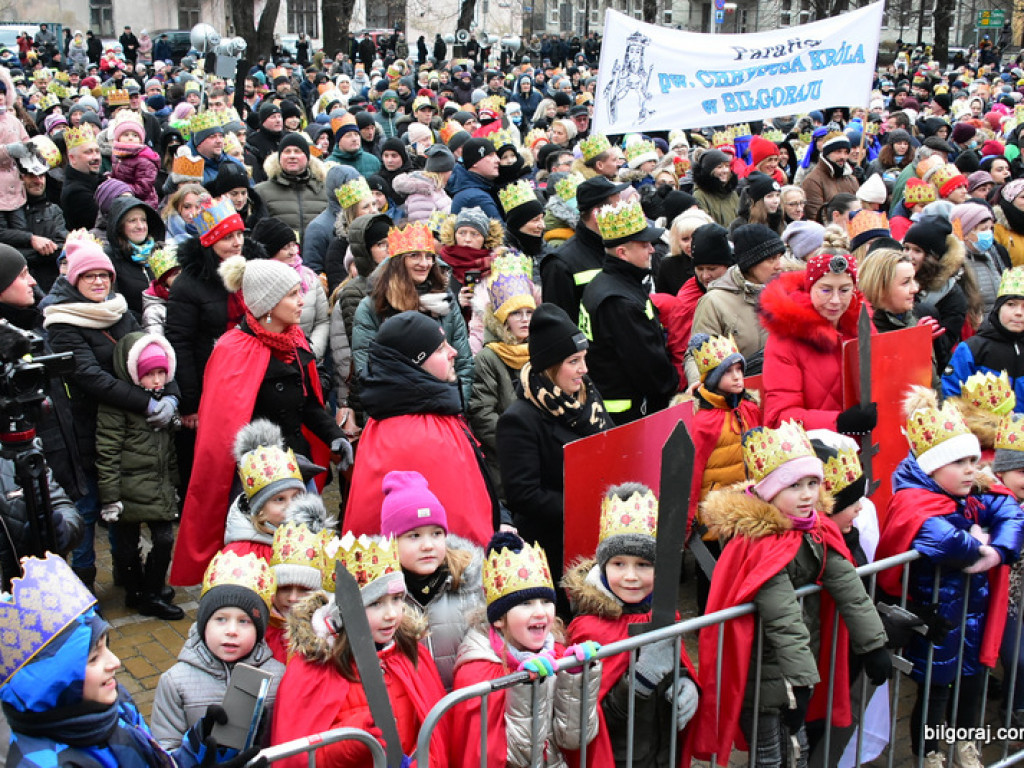 Orszak Trzech Króli przeszedł ulicami Biłgoraja (FOTO)