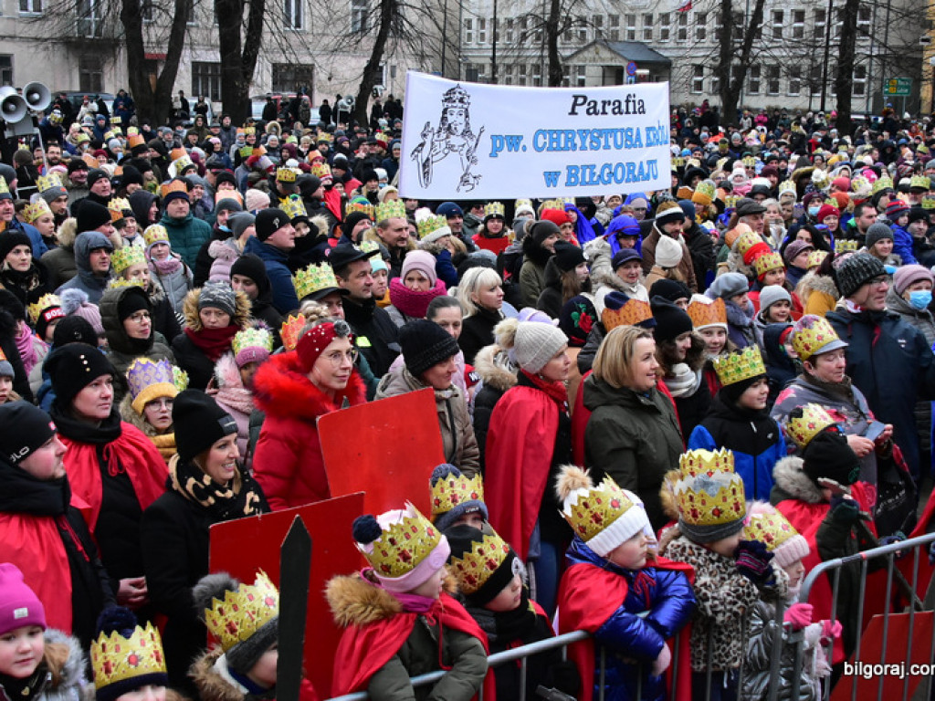 Orszak Trzech Króli przeszedł ulicami Biłgoraja (FOTO)