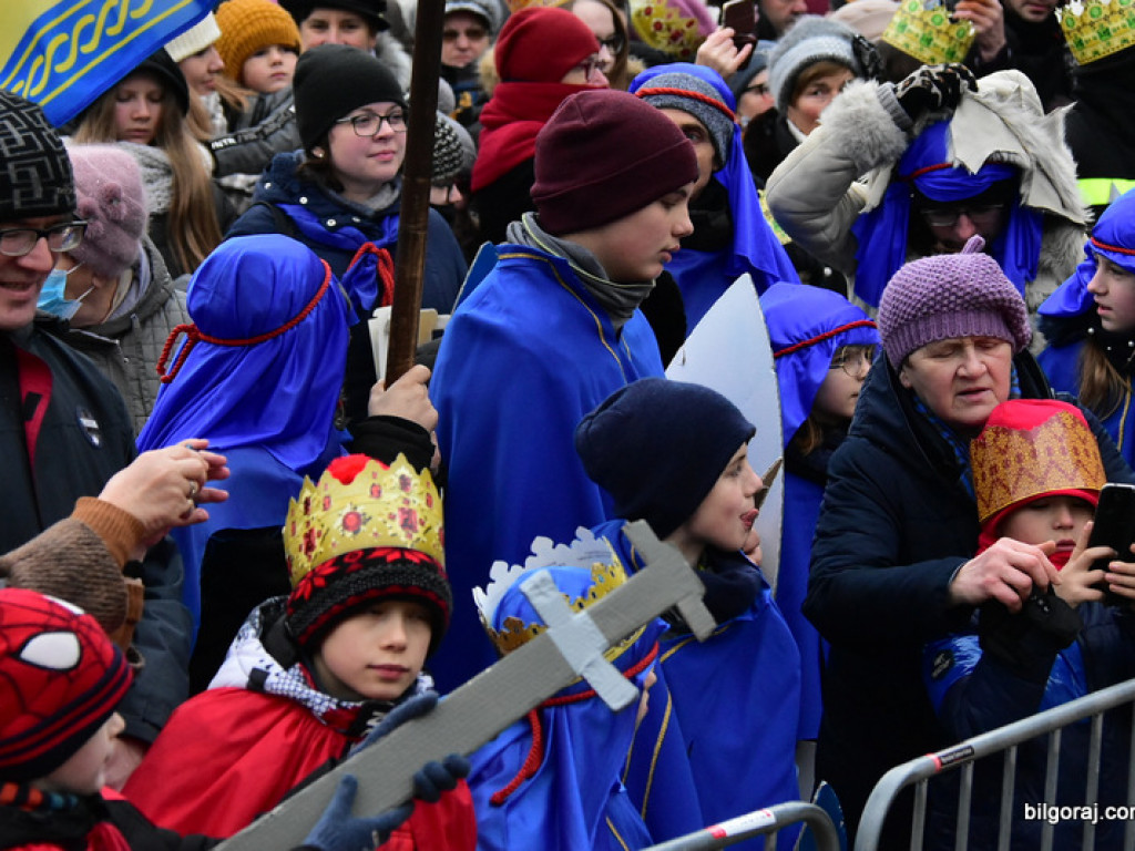 Orszak Trzech Króli przeszedł ulicami Biłgoraja (FOTO)