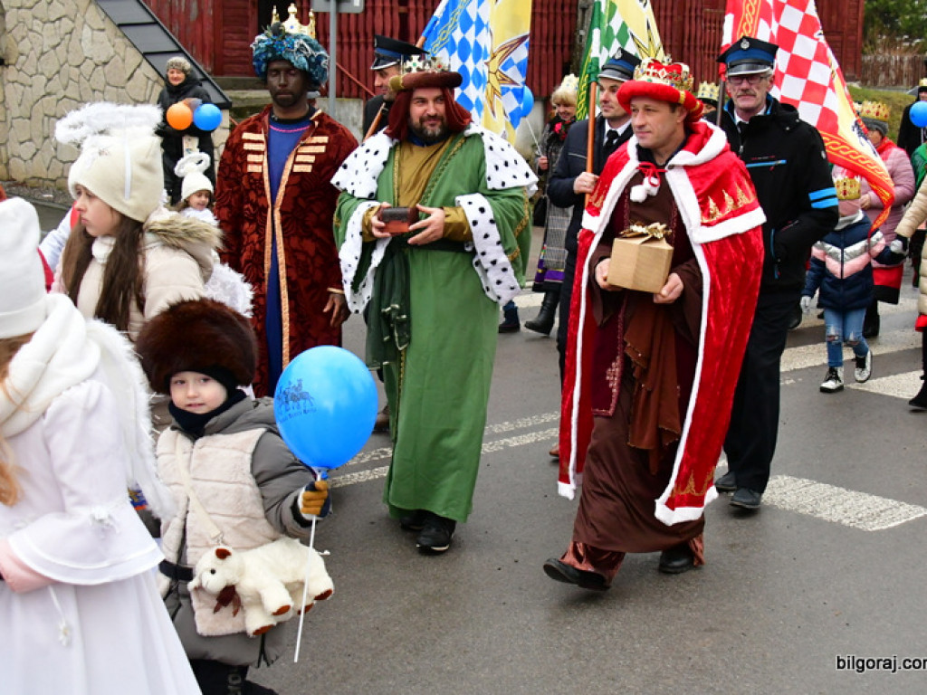 Trzej Królowie na gorajskim rynku (FOTO)