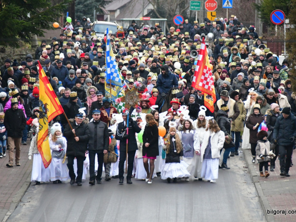 Trzej Królowie na gorajskim rynku (FOTO)