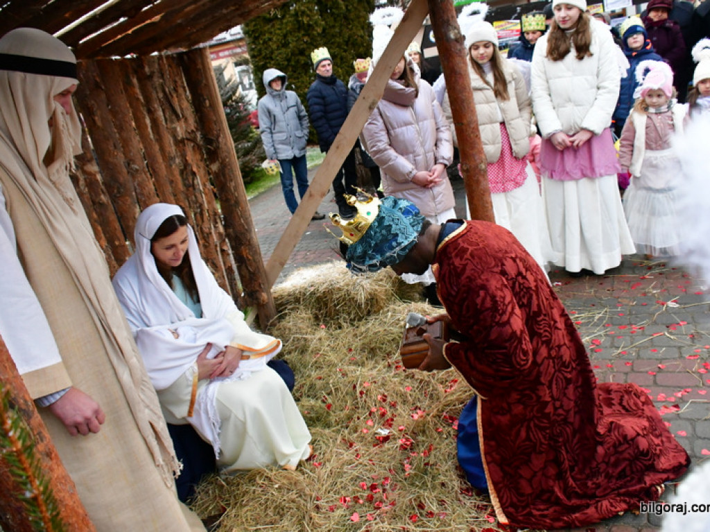 Trzej Królowie na gorajskim rynku (FOTO)
