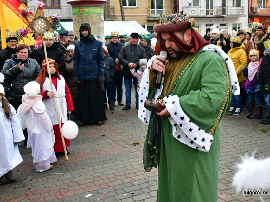 Trzej Królowie na gorajskim rynku (FOTO)
