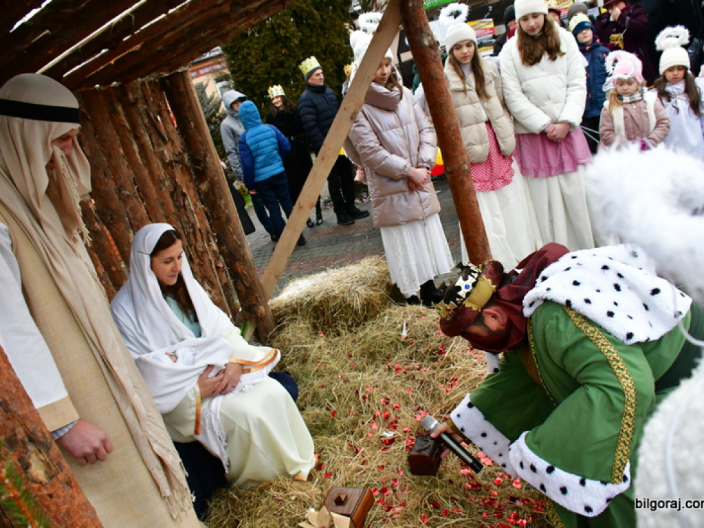 Trzej Królowie na gorajskim rynku (FOTO)