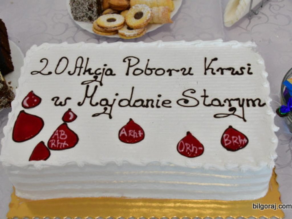 Spotkanie opłatkowe krwiodawców i jubileuszowa akcja poboru krwi w Majdanie Starym (FOTO)