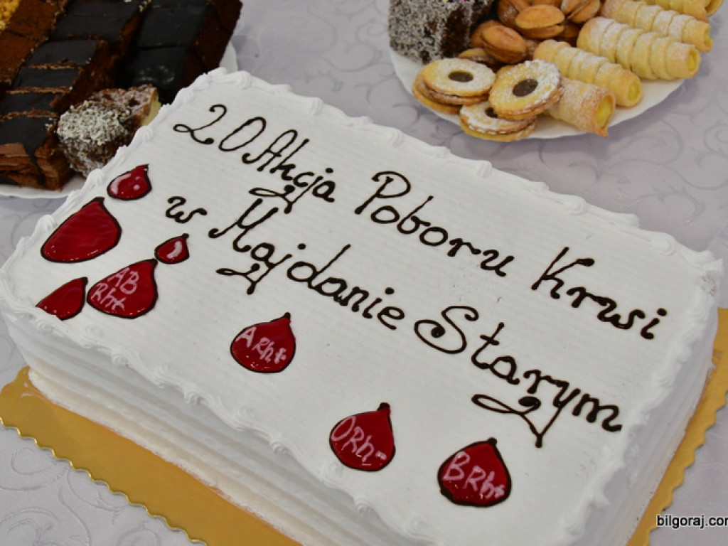 Spotkanie opłatkowe krwiodawców i jubileuszowa akcja poboru krwi w Majdanie Starym (FOTO)