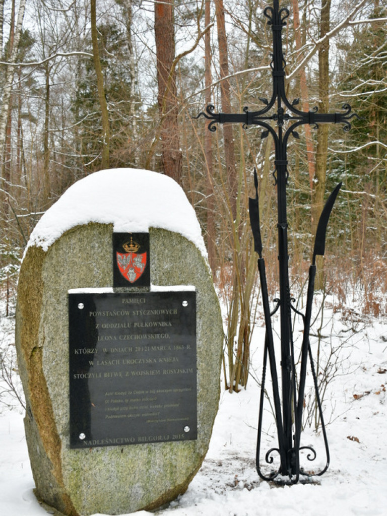 Uroczystości historyczno - patriotyczne w uroczysku Knieja, ku czci Powstańców Styczniowych (FOTO)
