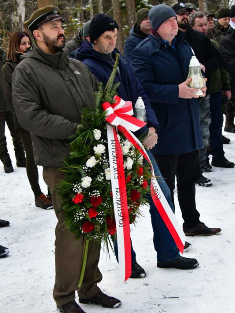 Uroczystości historyczno - patriotyczne w uroczysku Knieja, ku czci Powstańców Styczniowych (FOTO)