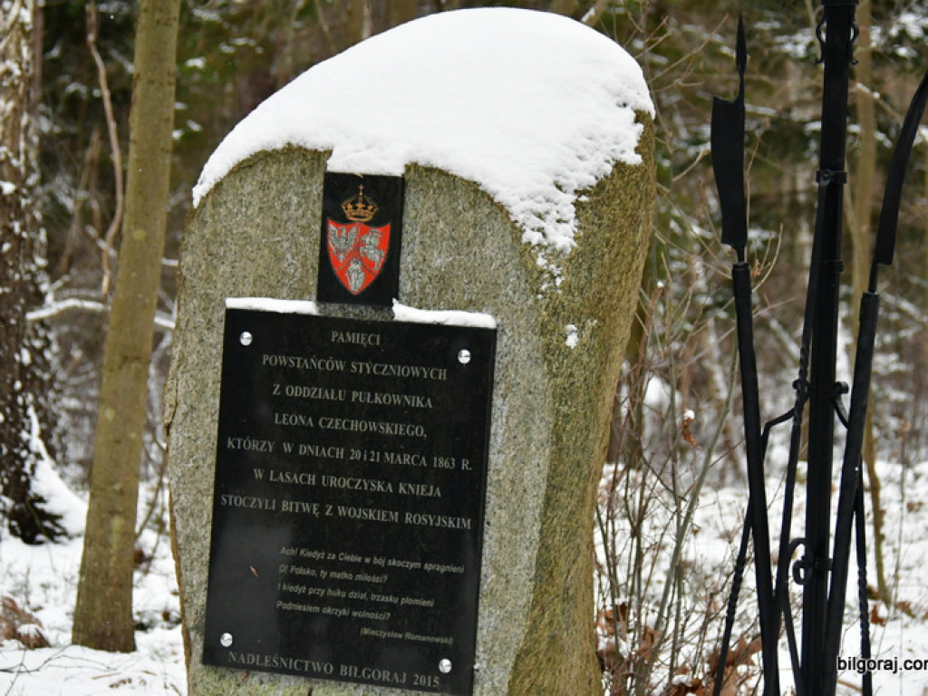 Uroczystości historyczno - patriotyczne w uroczysku Knieja, ku czci Powstańców Styczniowych (FOTO)