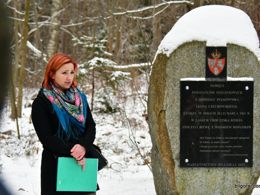 Uroczystości historyczno - patriotyczne w uroczysku Knieja, ku czci Powstańców Styczniowych (FOTO)