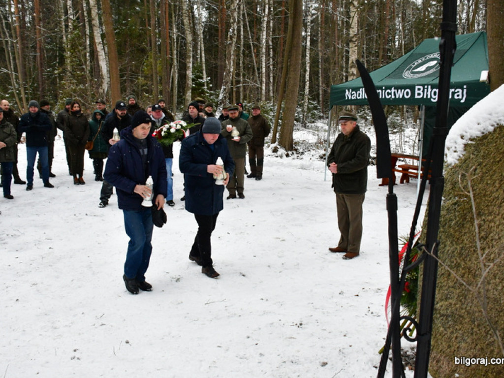 Uroczystości historyczno - patriotyczne w uroczysku Knieja, ku czci Powstańców Styczniowych (FOTO)