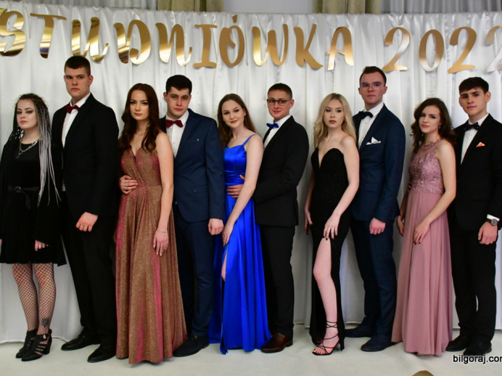 Studniówka uczniów biłgorajskiego Elektryka (FOTO, VIDEO)