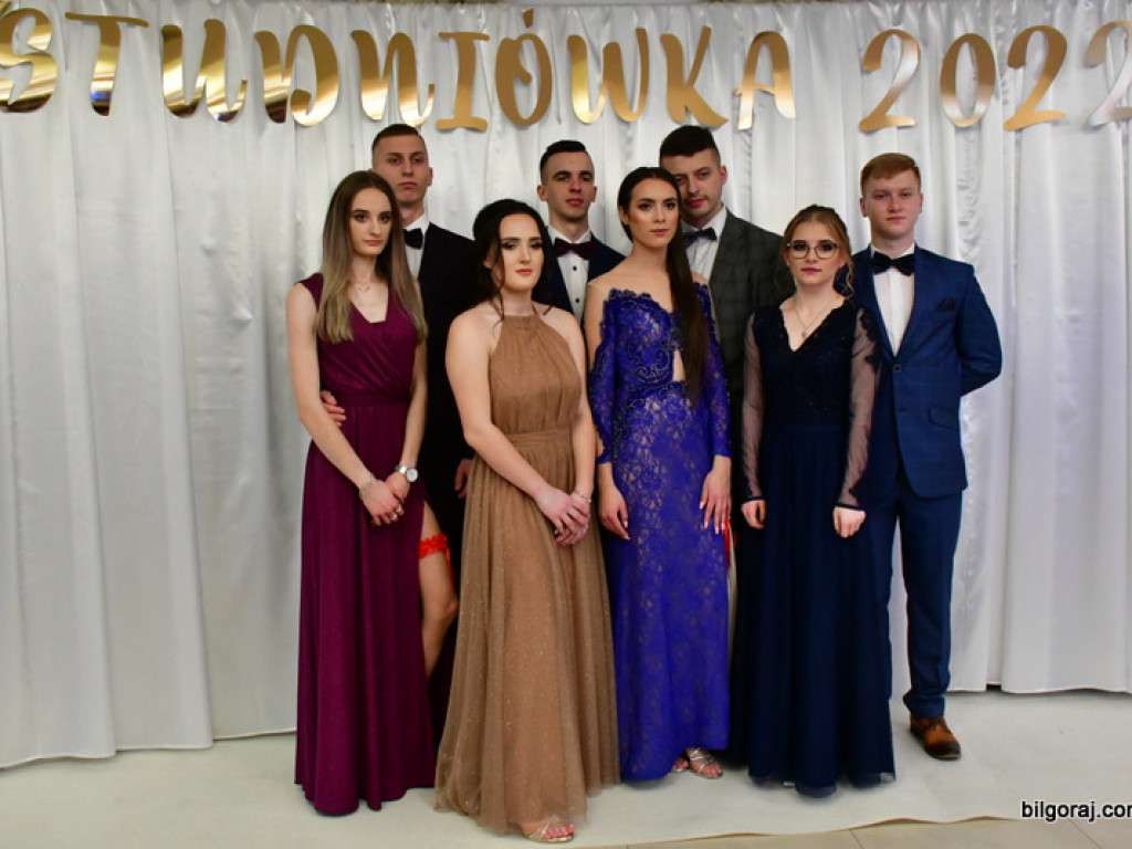 Studniówka uczniów biłgorajskiego Elektryka (FOTO, VIDEO)